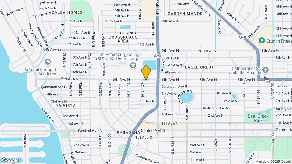 6674 5th Ave N Map and Location Details