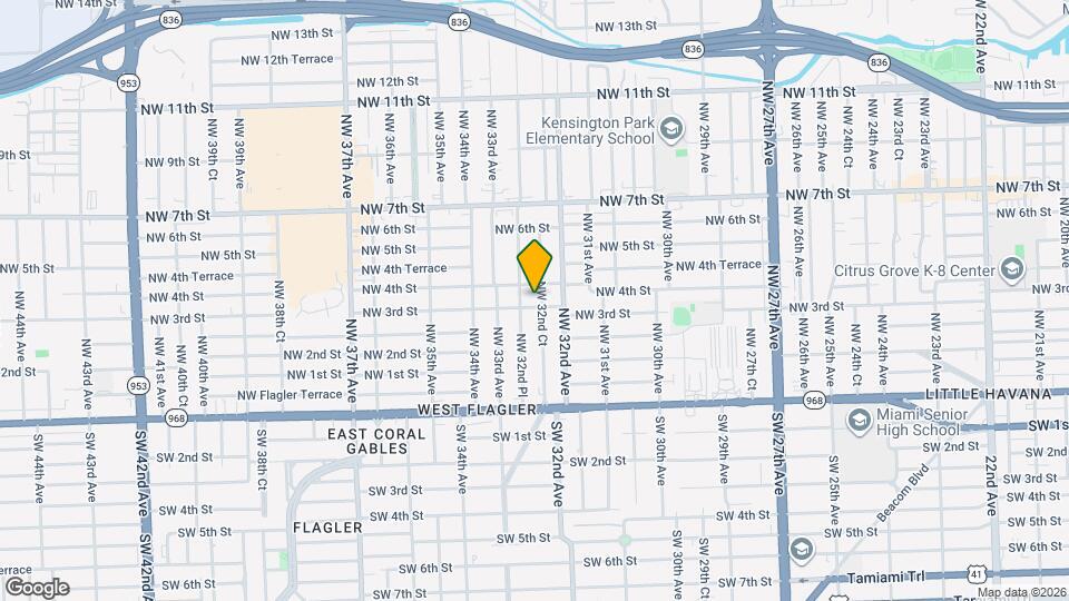 3235 NW 3rd St Map and Location Details