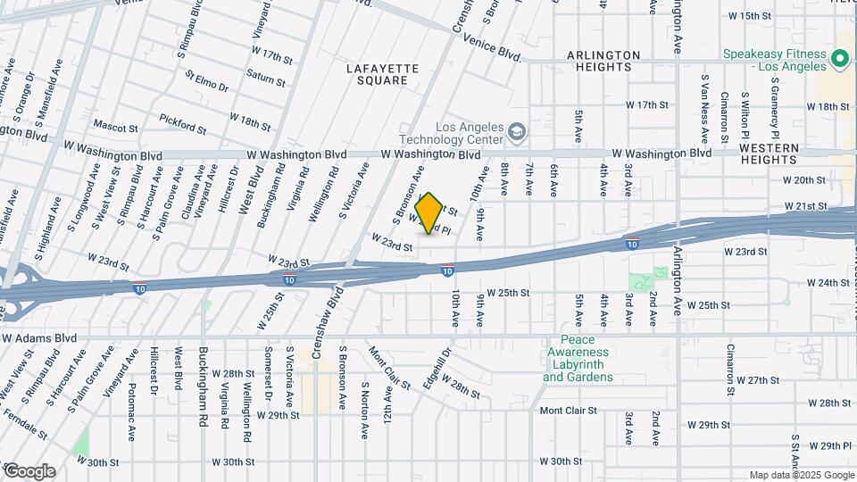 4037 W 23rd St Mapa y Detalles de la Ubicación