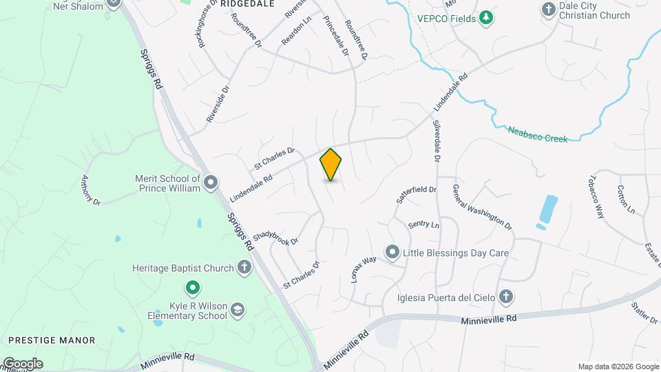 14367 Springbrook Ct Map and Location Details