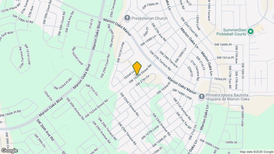 2660 SW 162nd Street Rd Map and Location Details