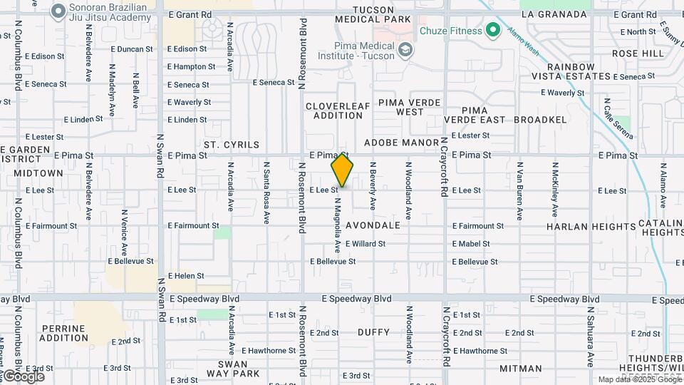 1546 N Magnolia Ave Mapa y Detalles de la Ubicación