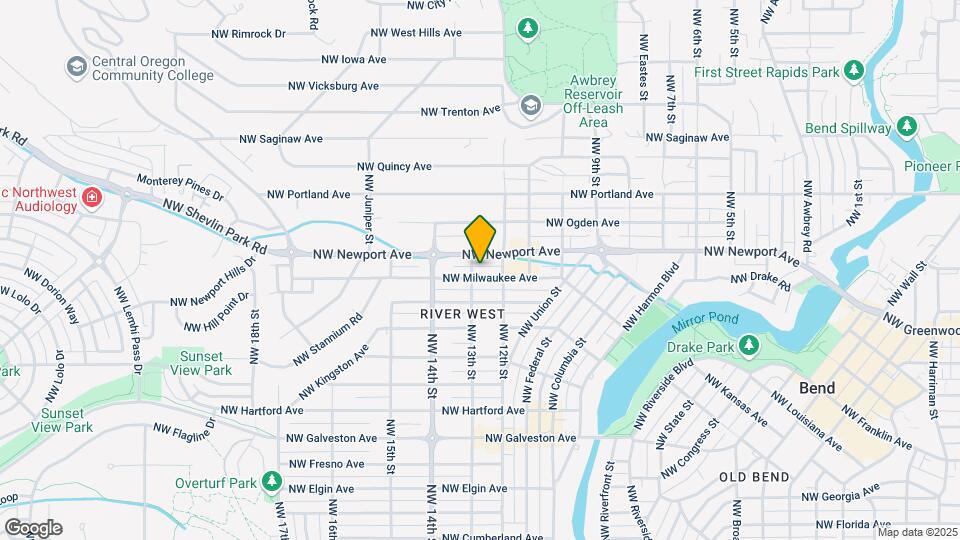 1252 NW Milwaukee Ave Map and Location Details