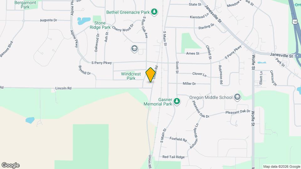 1123 Union Rd Map and Location Details