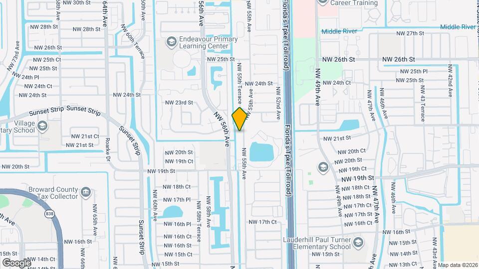 2111 NW 55th Ave Map and Location Details