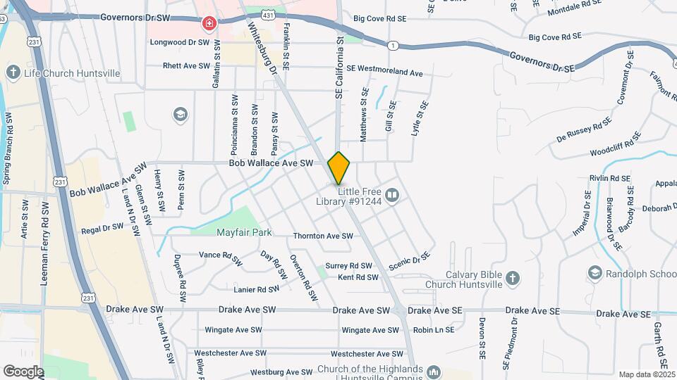 2404 Whitesburg Dr Map and Location Details