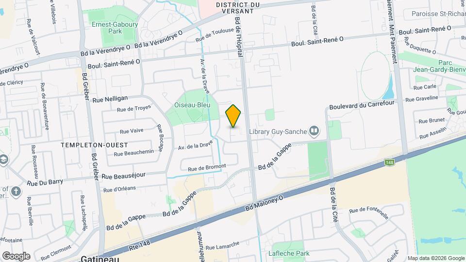 12-16 Rue de Laterrière Map and Location Details