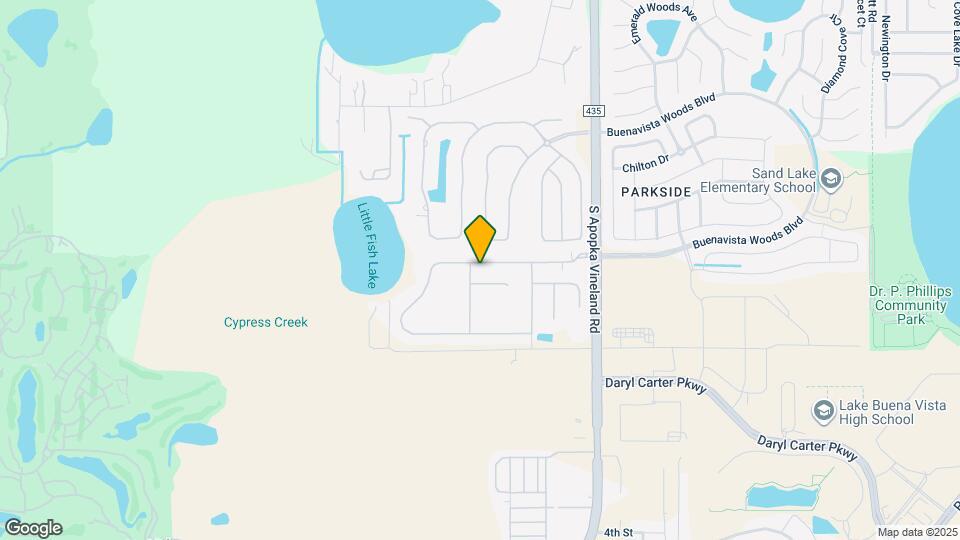 7845 Wandering Wy Map and Location Details