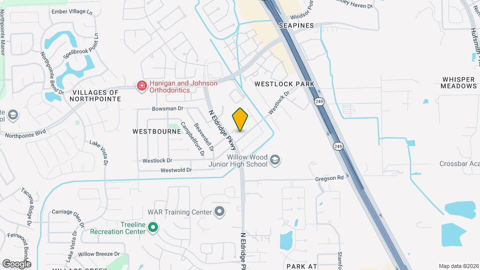 11918 Westlock Dr Map and Location Details