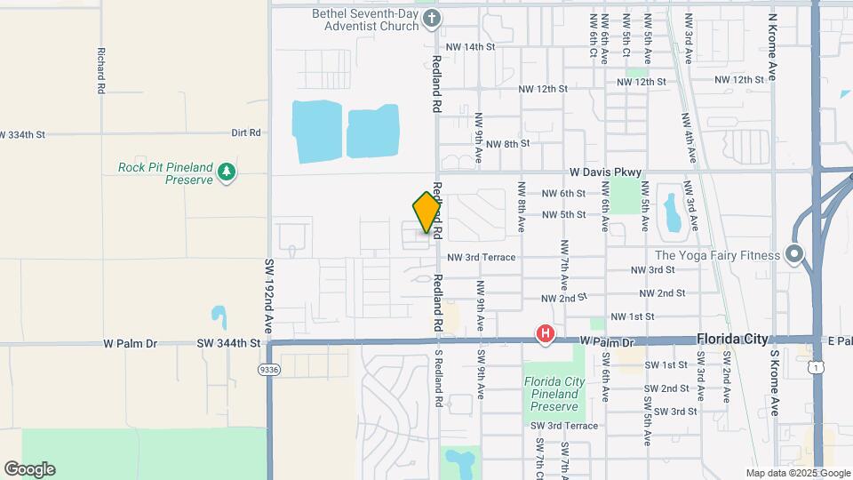 1020 NW 5th Terrace Map and Location Details