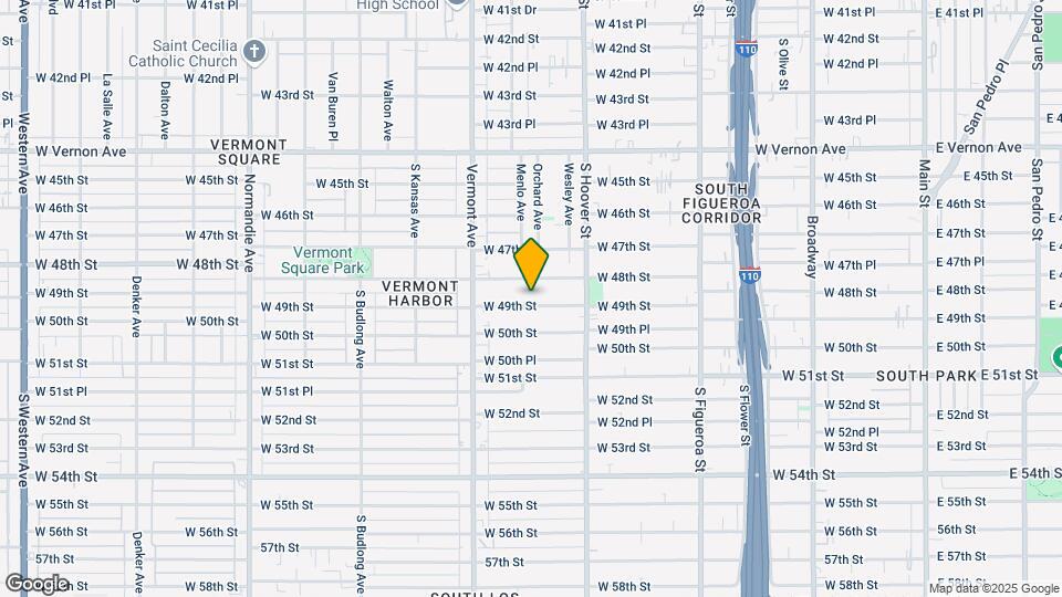 859 W 49 ST Mapa y Detalles de la Ubicación