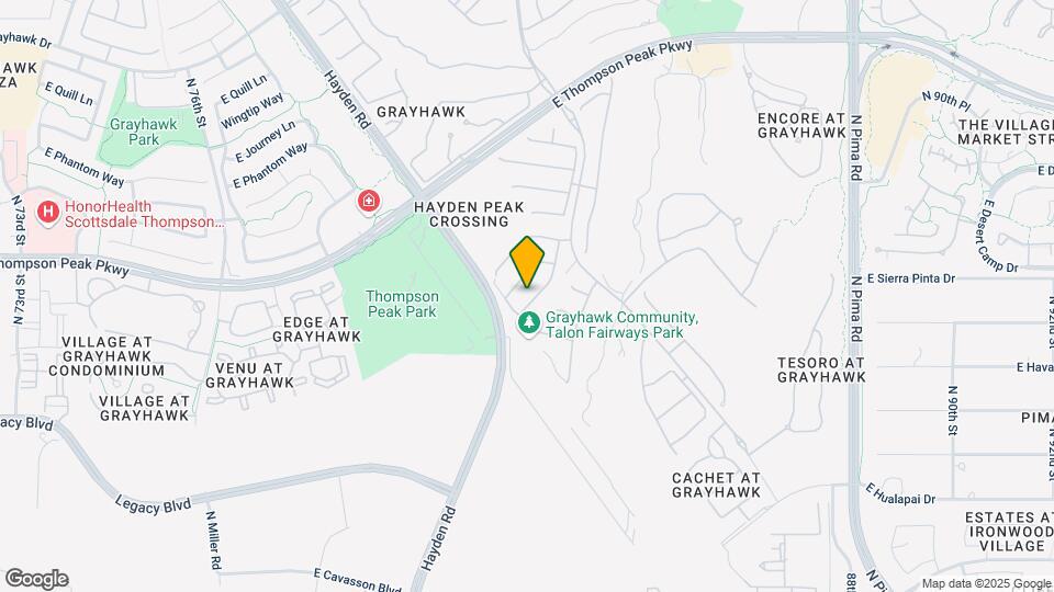 8214 E Sierra Pinta Dr Mapa y Detalles de la Ubicación