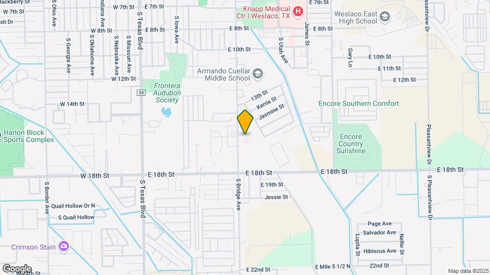 Weslaco Village Apartments Map and Location Details