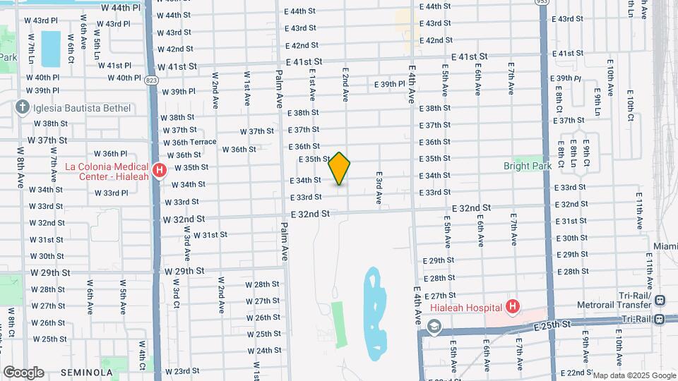 181 E 33rd St Map and Location Details