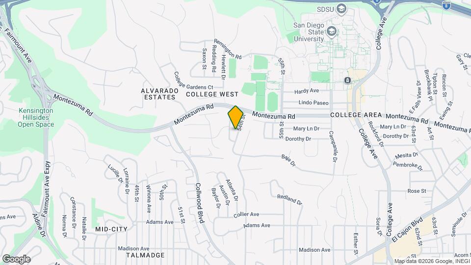 5024 54th St Map and Location Details