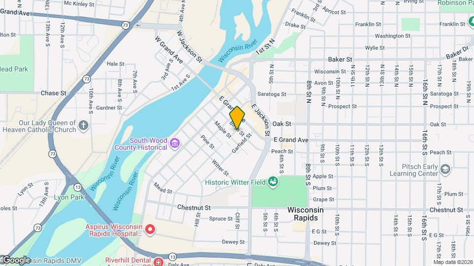 510 Birch St Map and Location Details