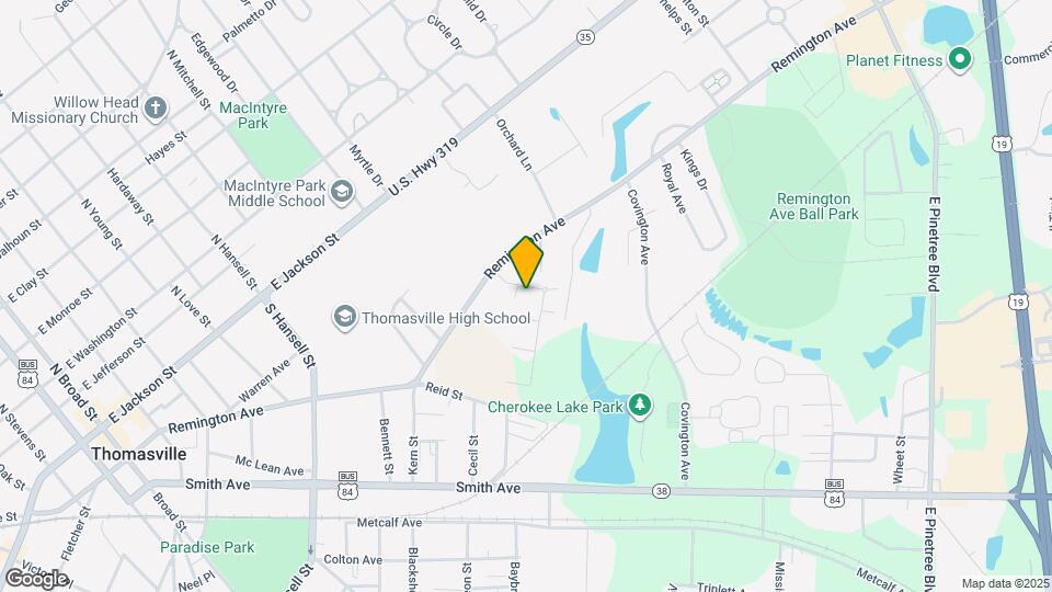 204 Mitchell Pl Dr Mapa y Detalles de la Ubicación