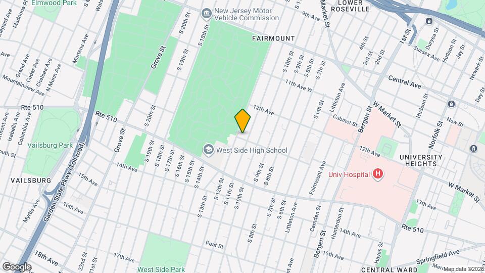 415 13th Ave, Unit 1 Map and Location Details