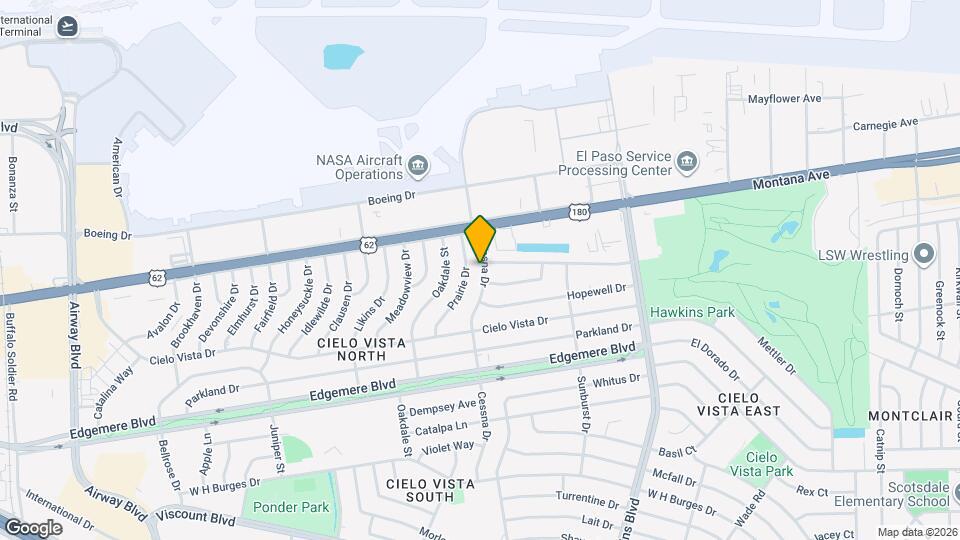 1405 Cessna Dr Map and Location Details