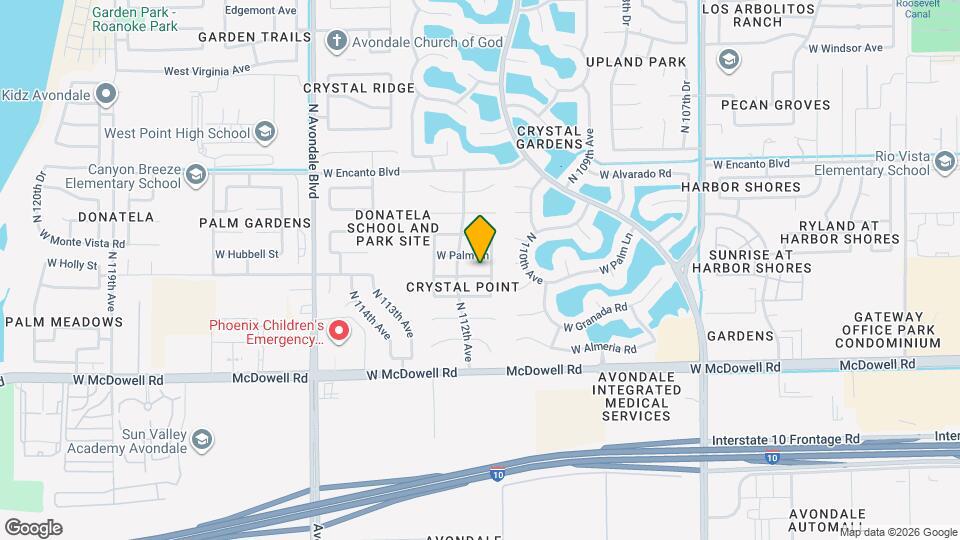 11178 W Granada Rd Map and Location Details