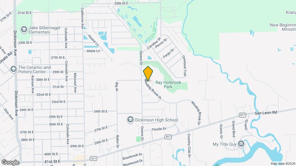 5213 Winding Brook Dr Map and Location Details