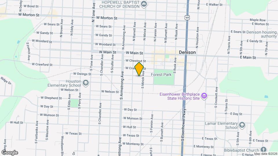 610 W Owings St Map and Location Details