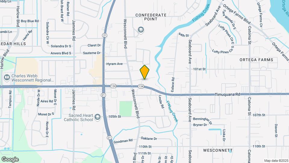 5958 Creekside Crossing Dr Map and Location Details
