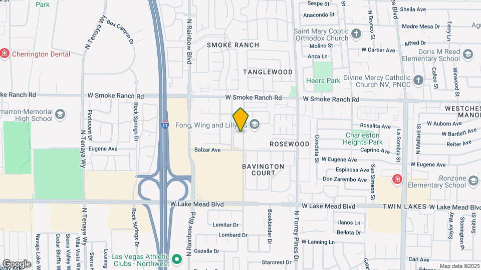 2225 James Bilbray Dr Map and Location Details