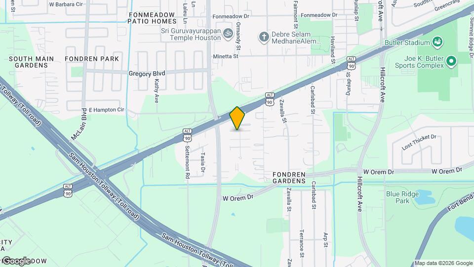 12206 Ormandy St Map and Location Details