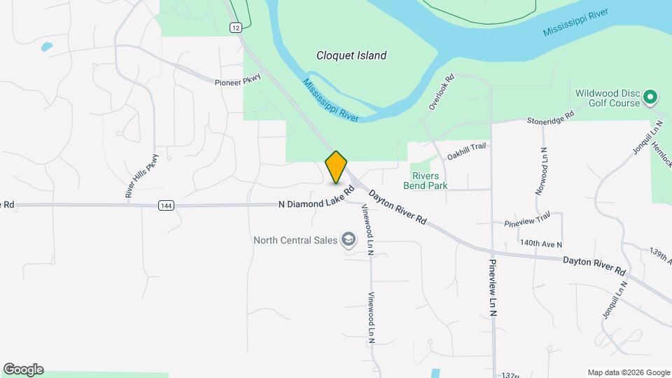 13500 N DIAMOND LAKE RD Map and Location Details