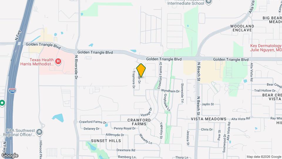 10652 Astor Dr Map and Location Details