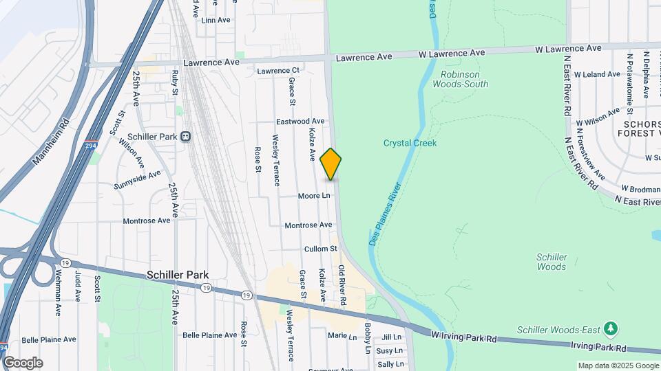 4508 N River Rd Map and Location Details