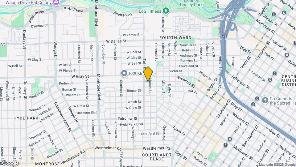 1801 Oneil St Map and Location Details