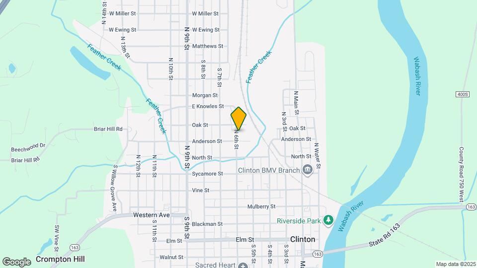 431 N 6th St Map and Location Details