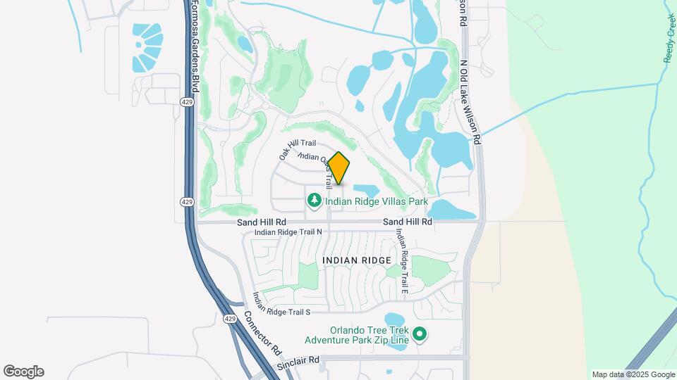 1514 Oak Hill Trail Mapa y Detalles de la Ubicación