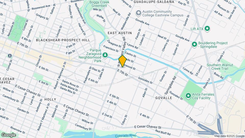 2814 Gonzales St Map and Location Details