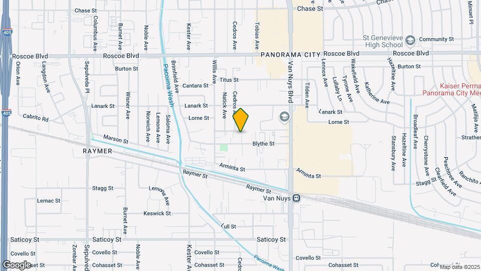 14700 Strathern St Map and Location Details