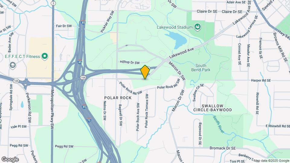 2322 Lakewood Ave SW Map and Location Details