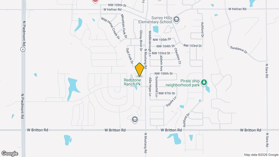 10001 Glover River Dr Map and Location Details