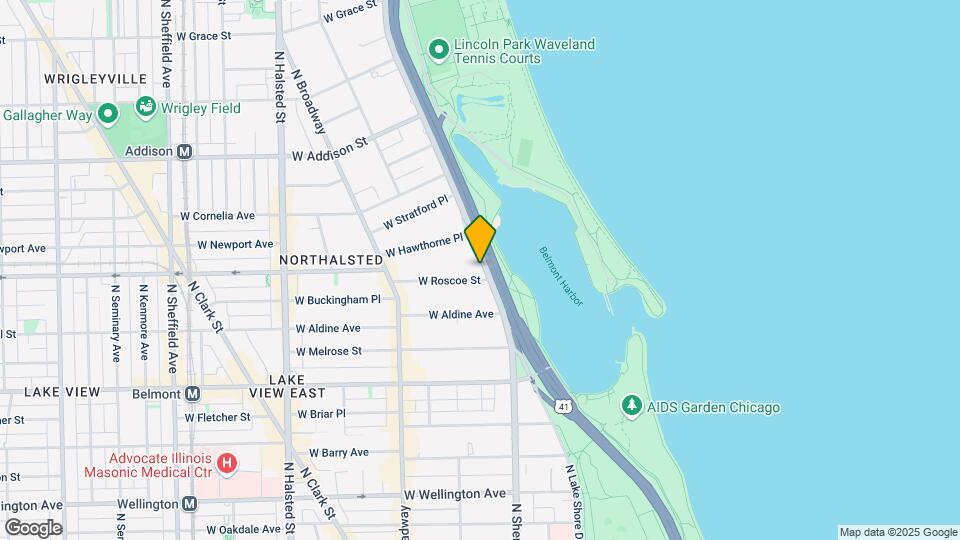 3400 N Lake Shore Dr Map and Location Details