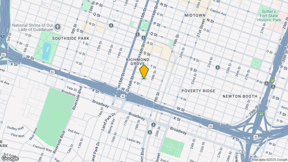 2117 17th St Map and Location Details