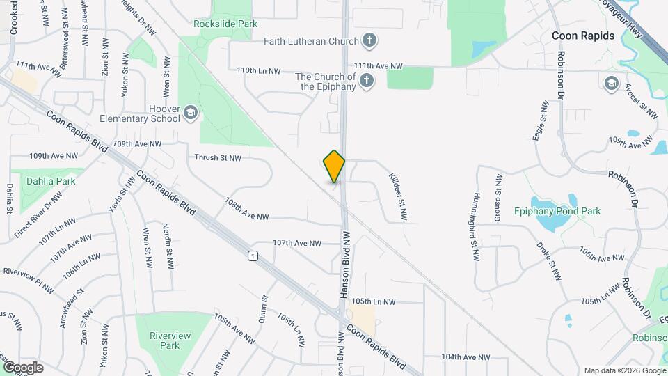 2000 108th Ln NW-Unit -103 Map and Location Details