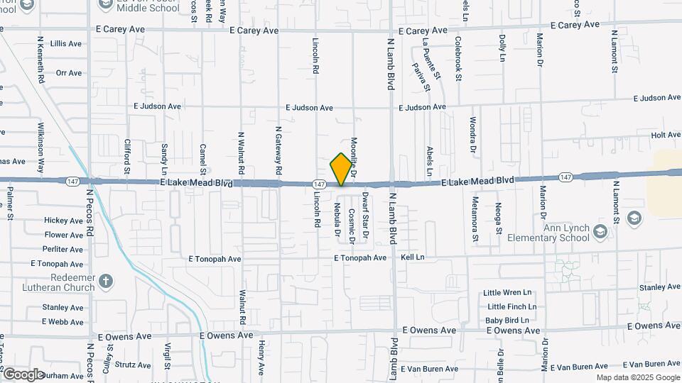 4172 Orbit Ave Map and Location Details