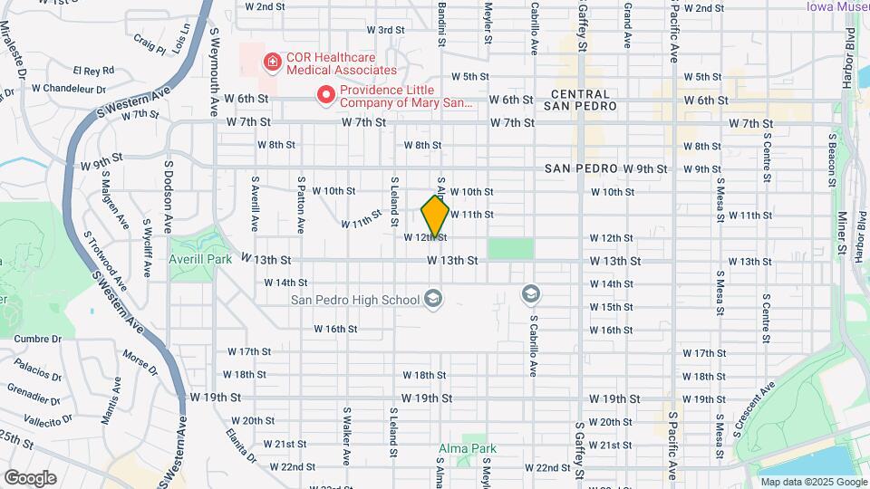 1203 S Alma St Mapa y Detalles de la Ubicación