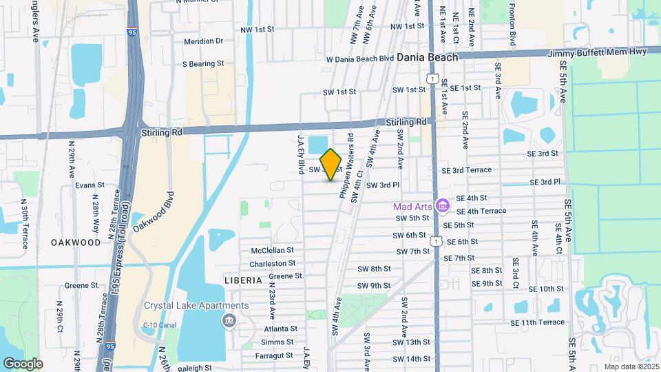 721 SW 3rd Pl Map and Location Details