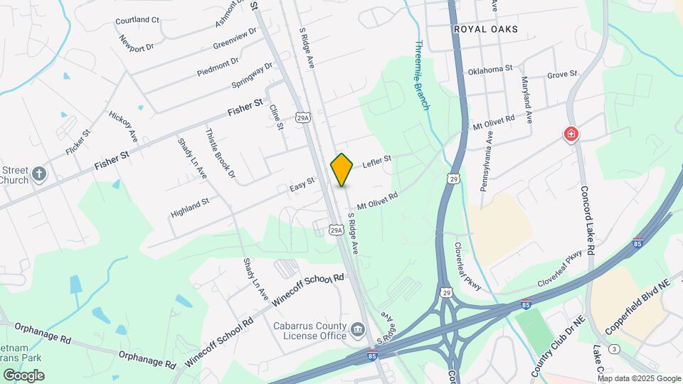 2812 S Ridge Ave Mapa y Detalles de la Ubicación