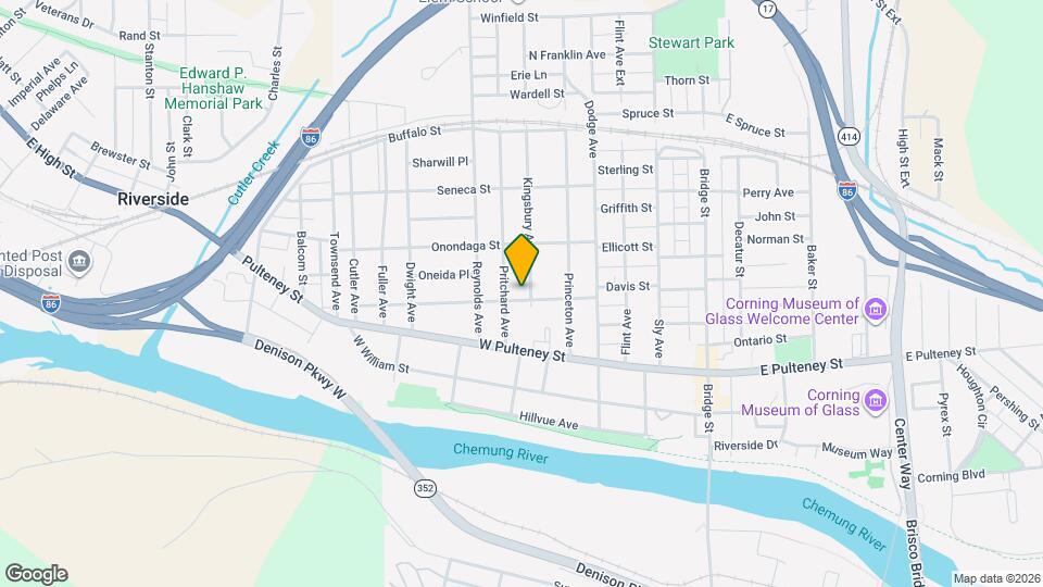 151 Cayuta St Map and Location Details