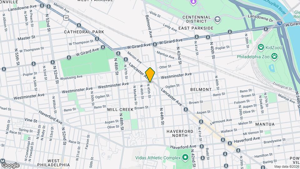 885 N 45th St Mapa y Detalles de la Ubicación