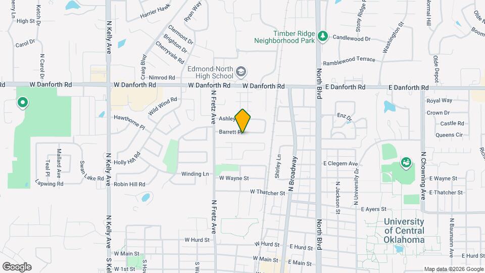 200 Barrett Pl Map and Location Details