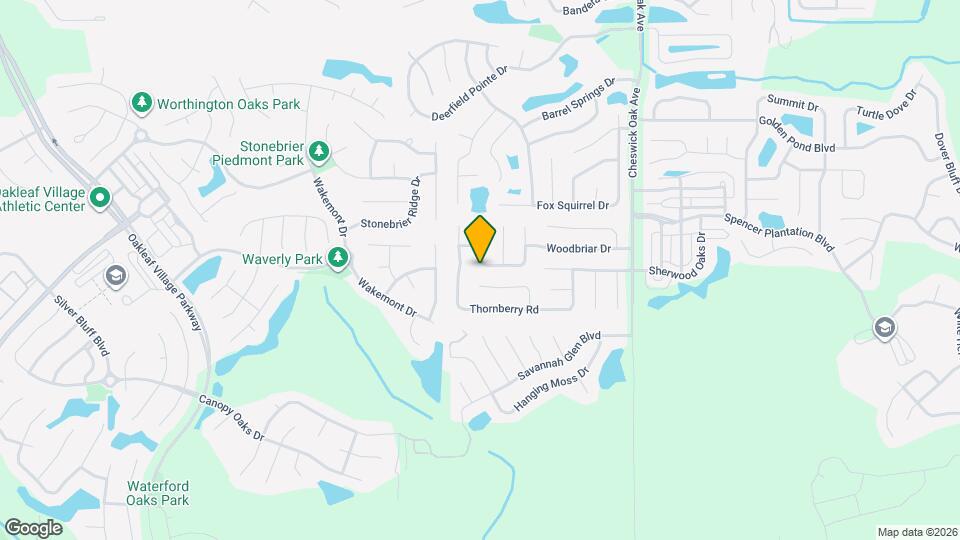 585 Fallen Timbers Dr Map and Location Details